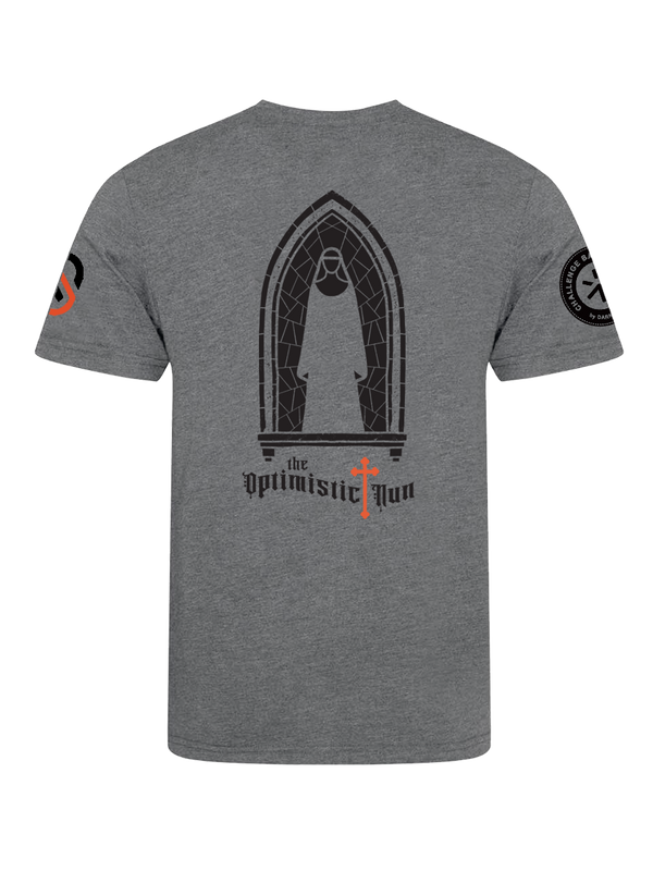 The Optimistic Nun t-shirt