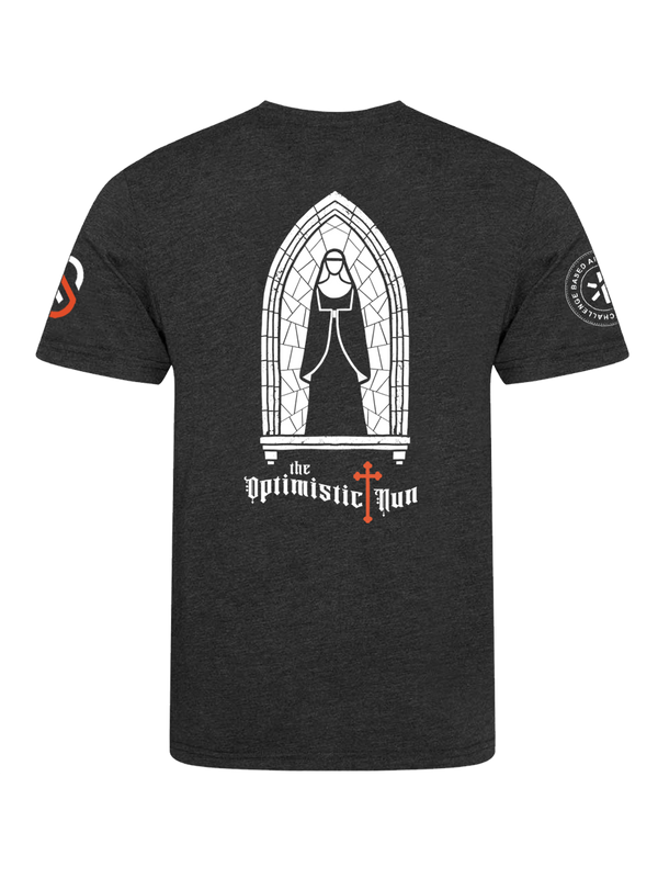 The Optimistic Nun t-shirt