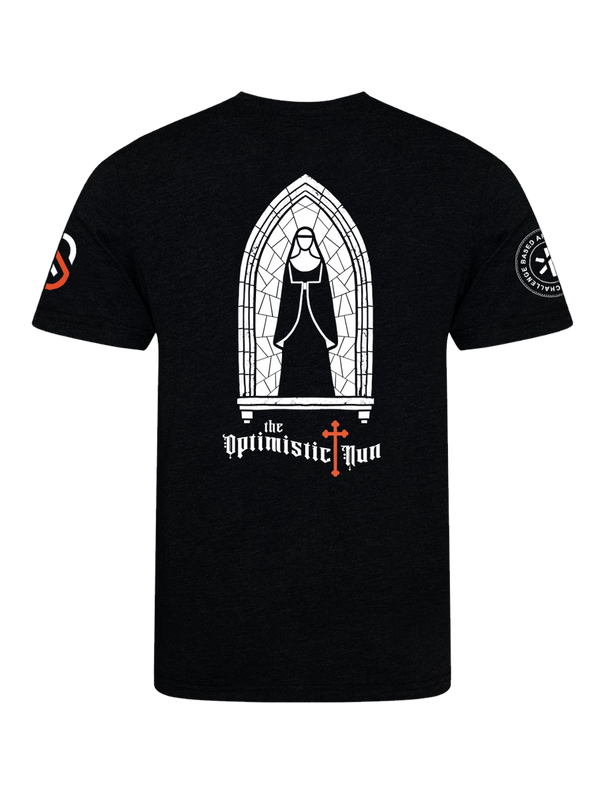 The Optimistic Nun t-shirt